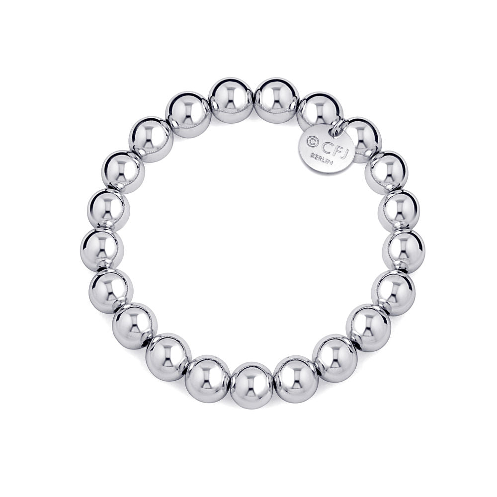 Kugelarmband 10mm -  925 Silber