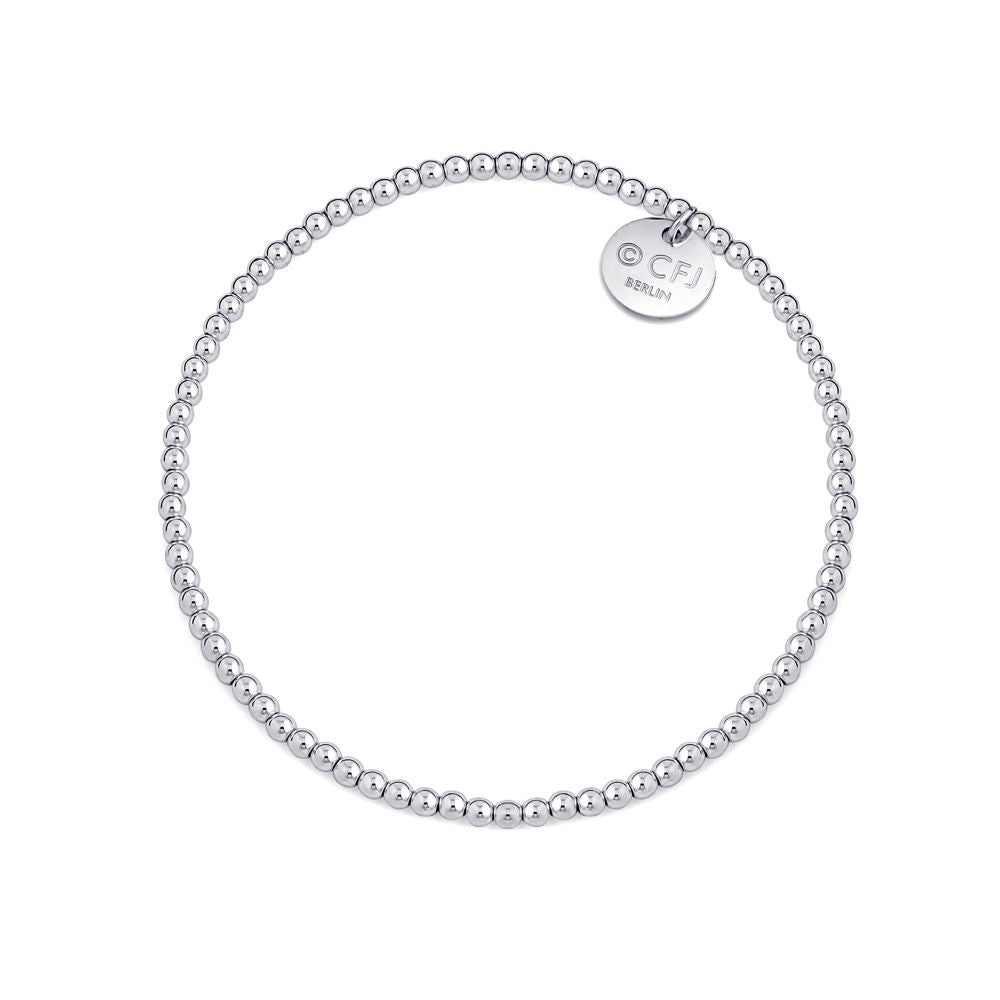 Feines Kugelarmband 2.5mm - 925 Silber