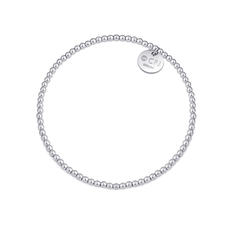 Feines Kugelarmband 2.5mm - 925 Silber
