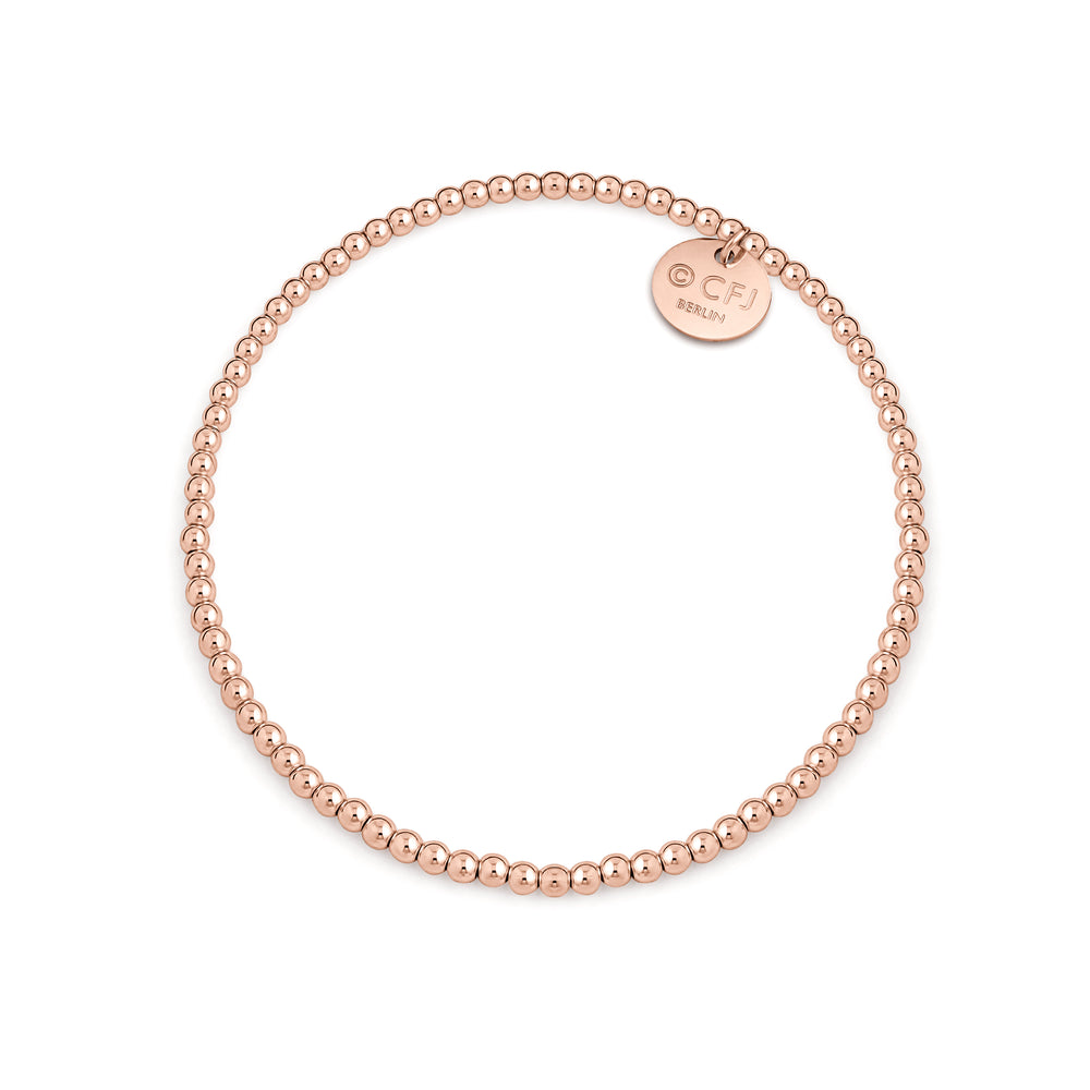 Kugelarmband 2mm - 14k Gold filled / 14k Roségold filled