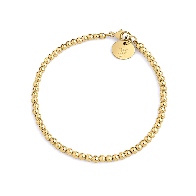 Kugelarmband 3mm - 14k Gold filled / 14k Roségold filled
