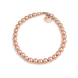 Kugelarmband 6mm - 14k Gold filled / 14k Roségold filled