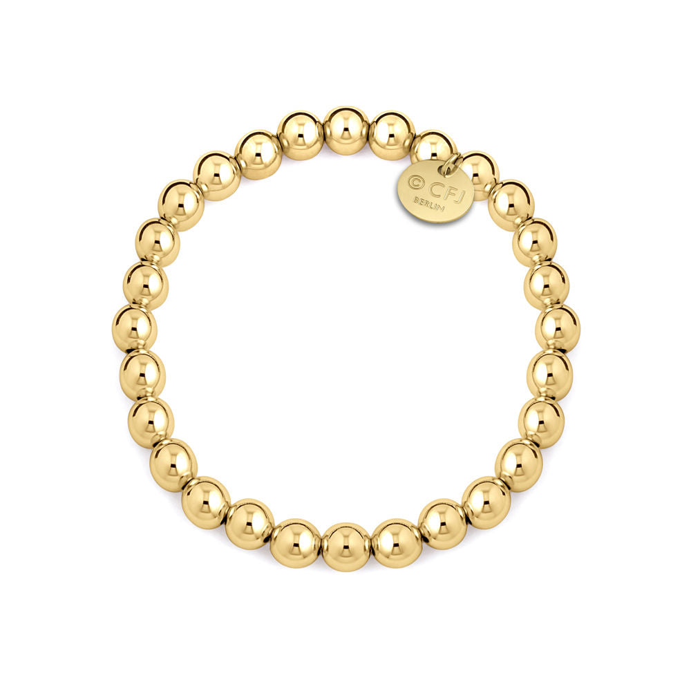 Kugelarmband 7mm - 14k Gold filled / 14k Roségold filled