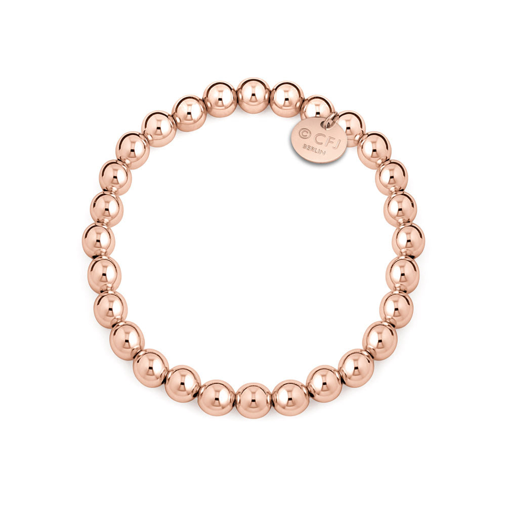 Kugelarmband 7mm - 14k Gold filled / 14k Roségold filled