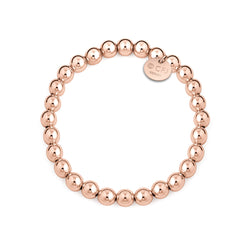 Kugelarmband 7mm - 14k Gold filled / 14k Roségold filled