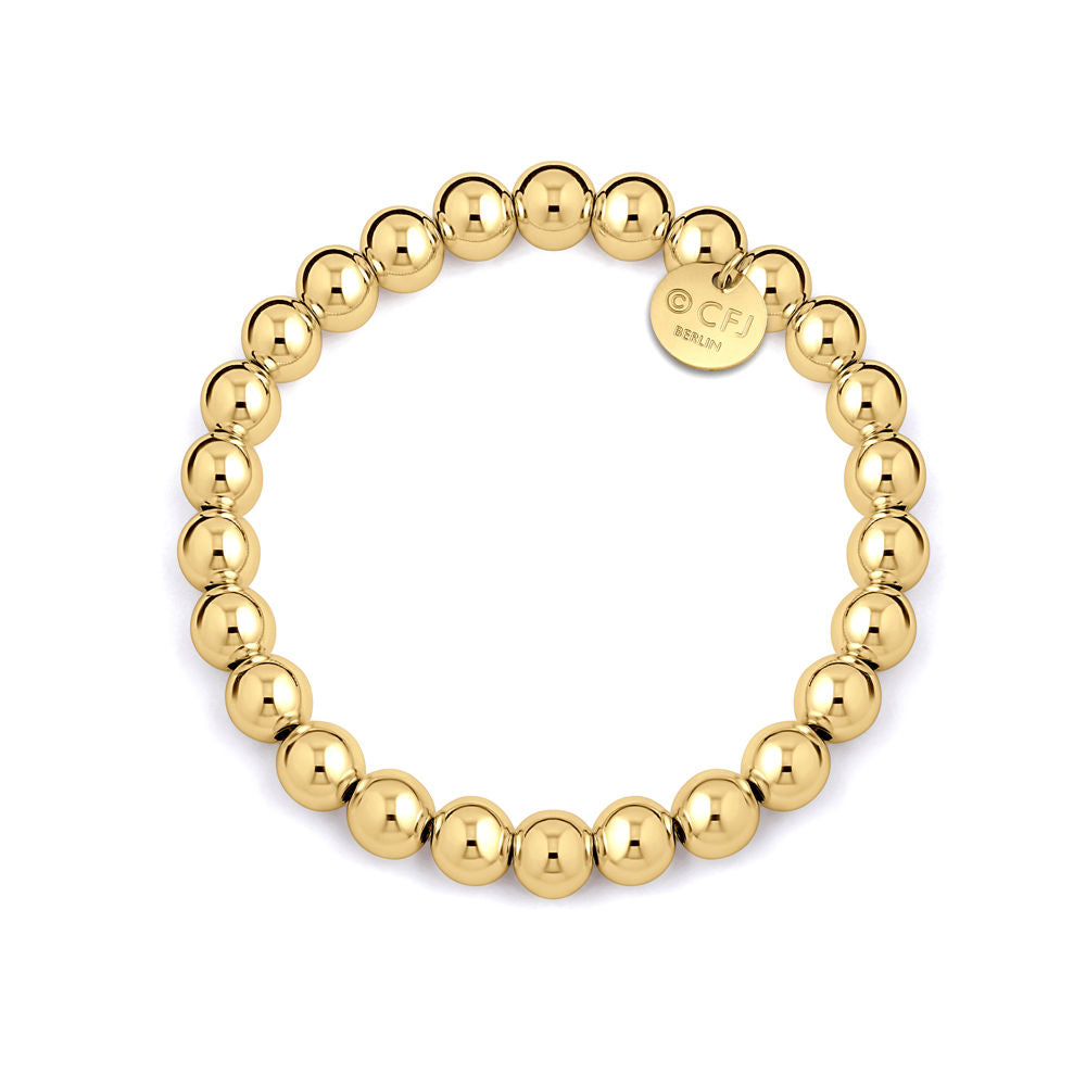 Kugelarmband 8mm - 14k Gold filled  /14k Roségold filled