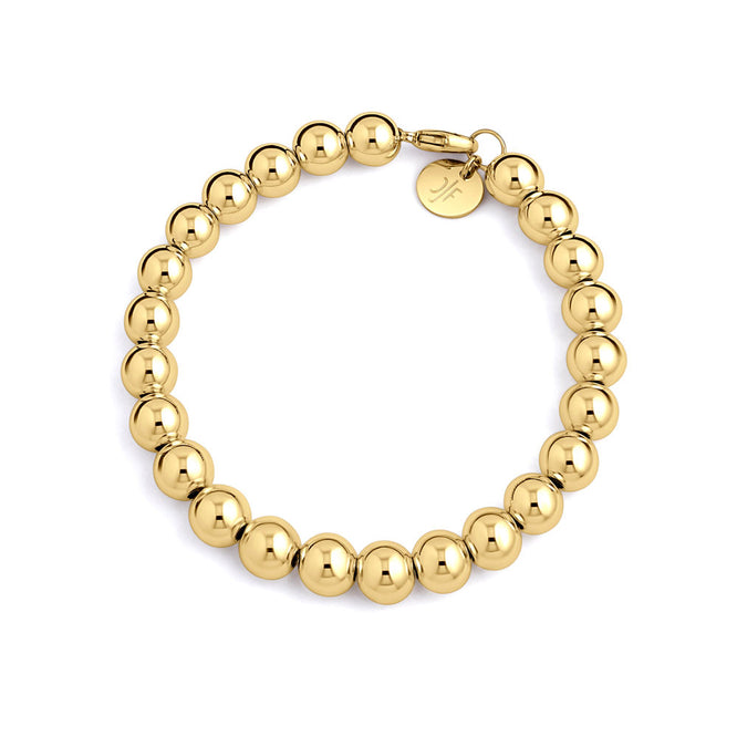 Kugelarmband 7mm - 14k Gold filled / 14k Roségold filled