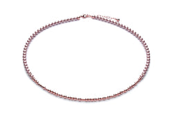 Kugelkette/ Namenskette • Morsecode Luxury • verschiedene Farben /Roségold