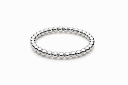 Kugelring - Medium - 925 Silber