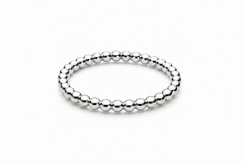 Kugelring - Medium - 925 Silber