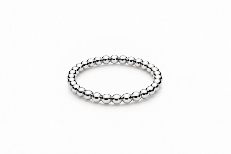 Kugelring - Medium - 925 Silber