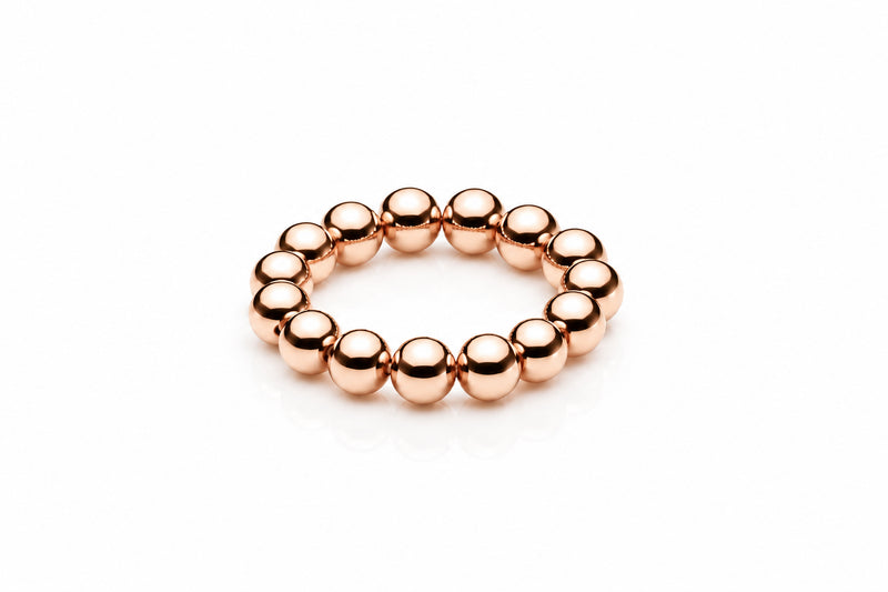 Kugelring elastisch - maxi - 14k Gold filled  / 14k Roségold filled