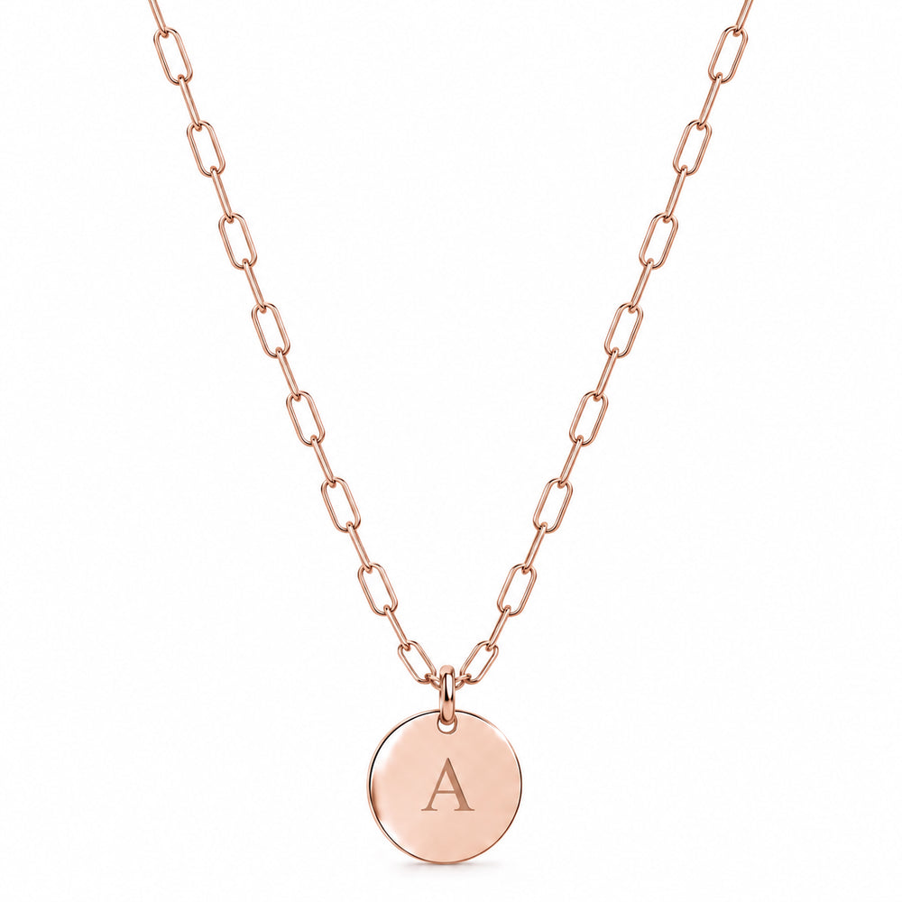 MY TAG CHAIN – LLC Medium – 13 mm – Gold/ Roségold | Personalisierbar mit Gravur
