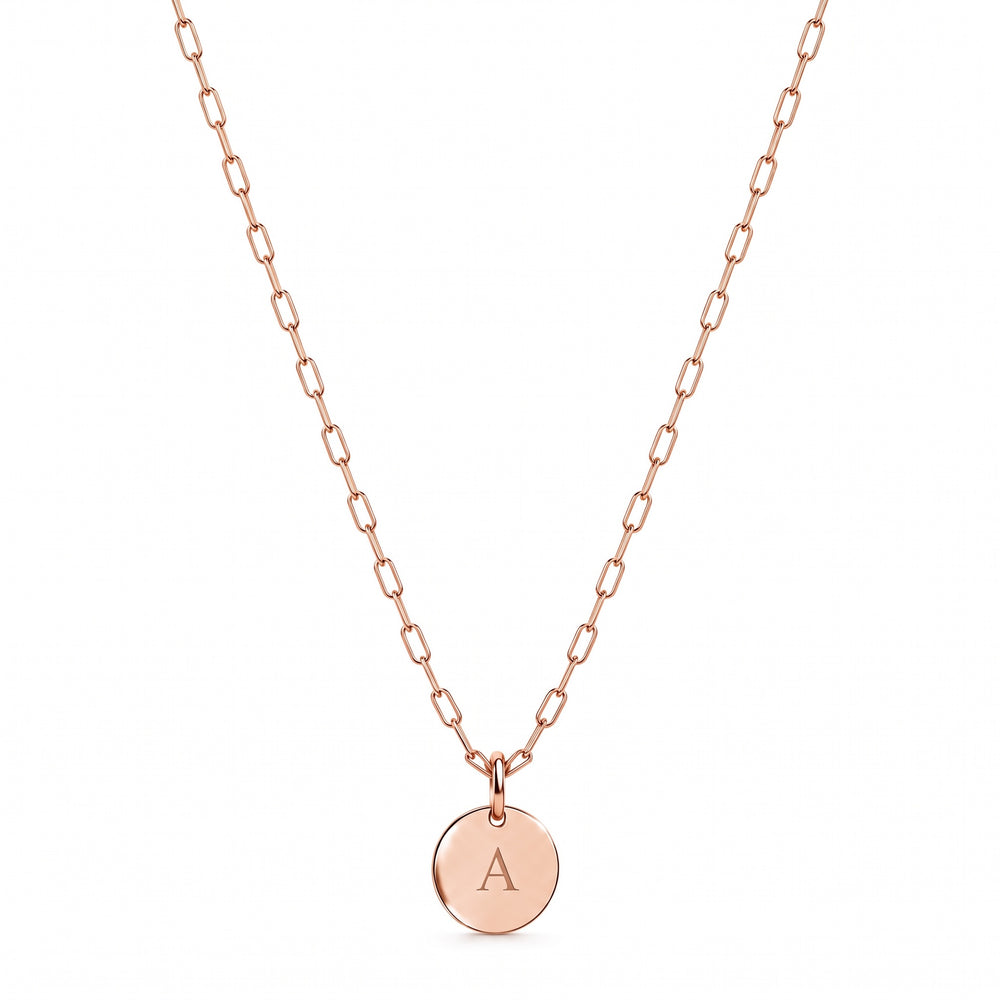 MY TAG MINI CHAIN – LLC Small - 10mm – Gold / Roségold | Personalisierbar mit Gravur
