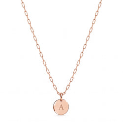 MY TAG MINI CHAIN – LLC Small - 10mm – Gold / Roségold | Personalisierbar mit Gravur