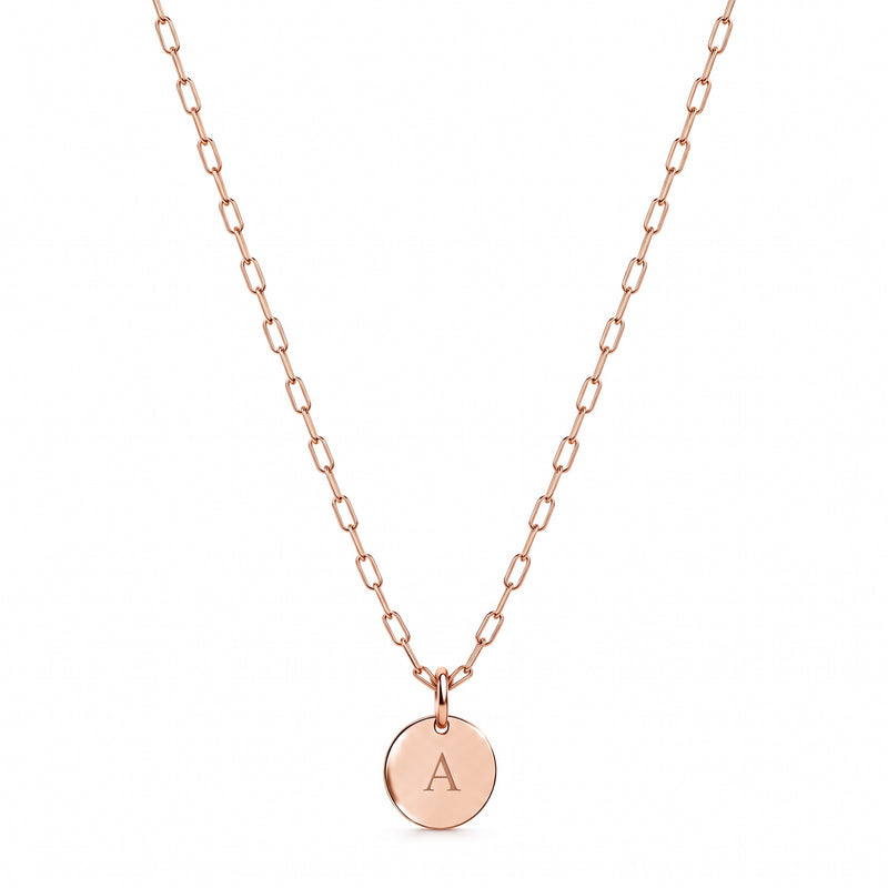 MY TAG MINI CHAIN – LLC Small - 10mm – Gold / Roségold | Personalisierbar mit Gravur