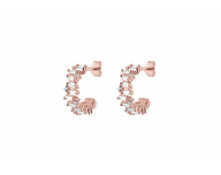LORA SMALL HOOPS - Roségold - LIMITIERT