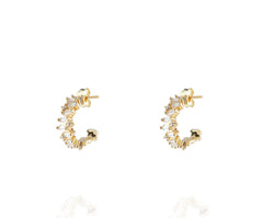 LORA SMALL HOOPS - Gold - LIMITIERT