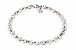 NEVE Bracelet - Pailletten Armband -  Silber