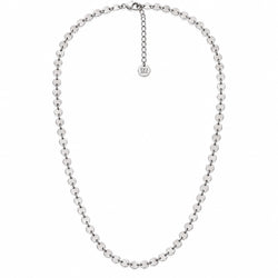 NEVE Chain - Pailetten Kette - Silber
