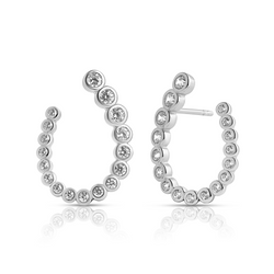 OSEANA Ouvert Earrings - Silber