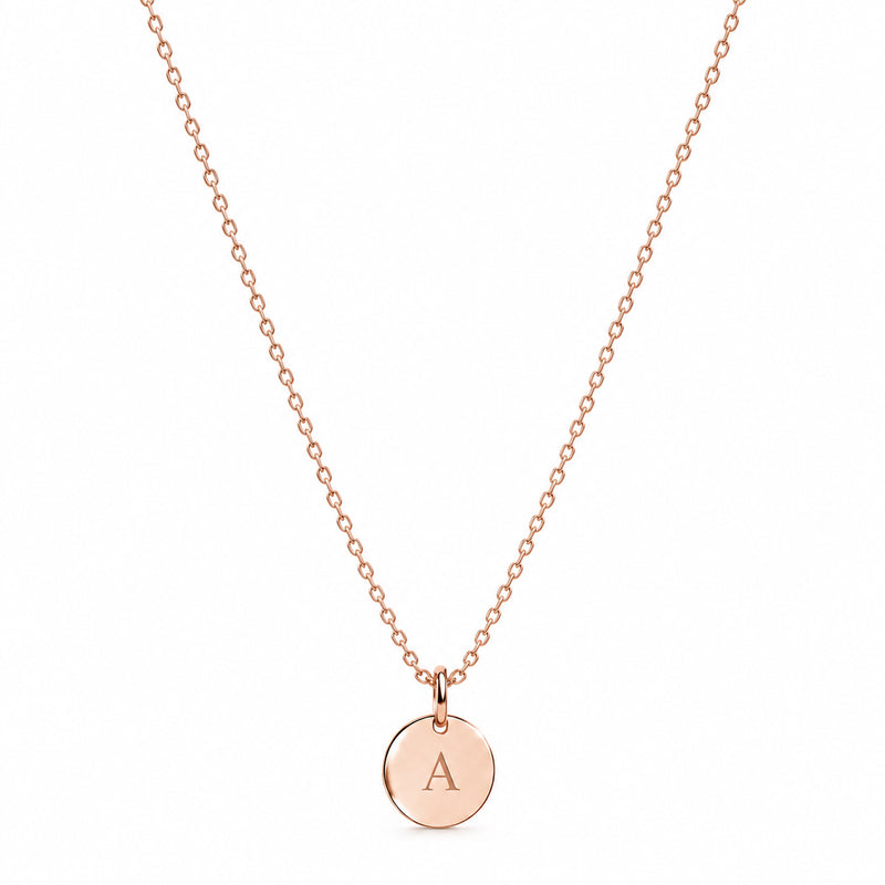 MY TAG MINI CHAIN – Rolo – 10mm – Roségold | Personalisierbar mit Gravur