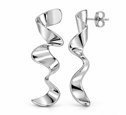 SPIRAL NO. 1 Earrings - Silber