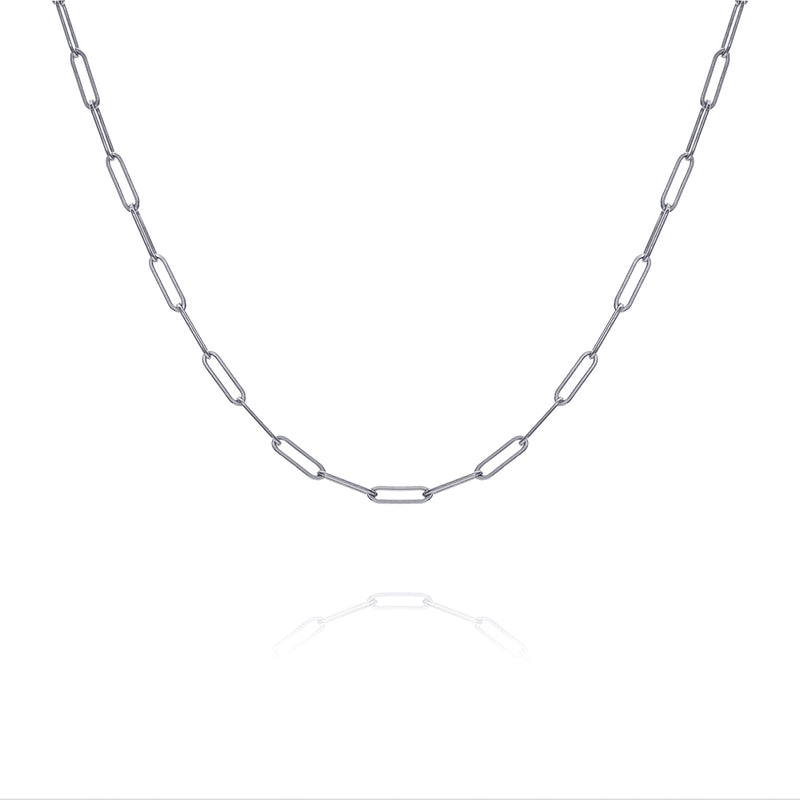 VALDA LARGE Chain - Grobe Gliederkette - Silber