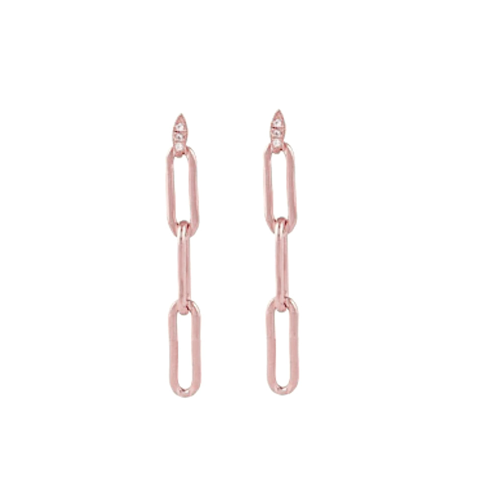 VALDA Marquise Earrings - Roségold