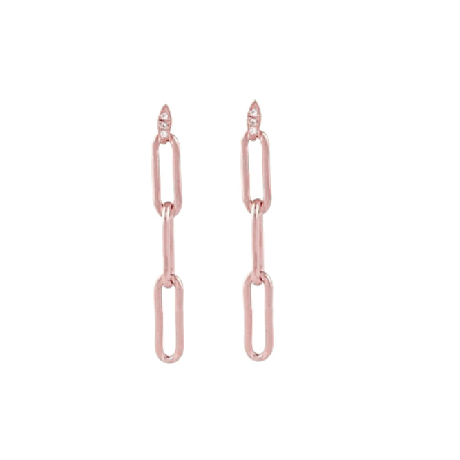 VALDA Marquise Earrings - Roségold
