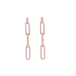 VALDA Marquise Earrings - Roségold