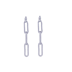 VALDA Marquise Earrings - Silber