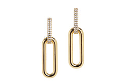 YVAZRA 2in1 EARRINGS - GOLD