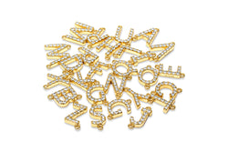 VALDA JUMBO INITIAL Chain - Gold