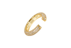 HER - FULL PAVÉ RING - GOLD