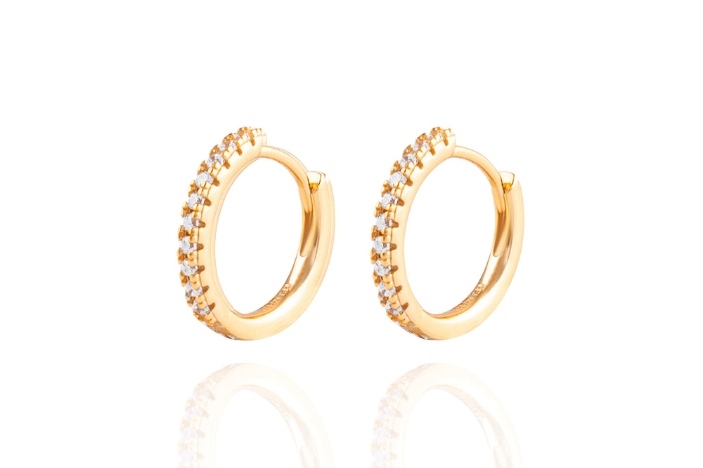 AZALEA Diamond Earring - Mini - Gold