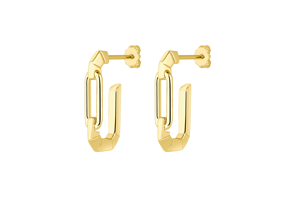 ALEX Short Earrings - Gold