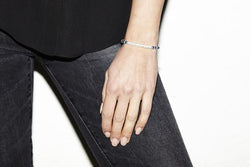 ALISA  - Limited Edition - Kugelarmband -Le Pavé Tube -  Silber - CLASSYANDFABULOUS JEWELRY