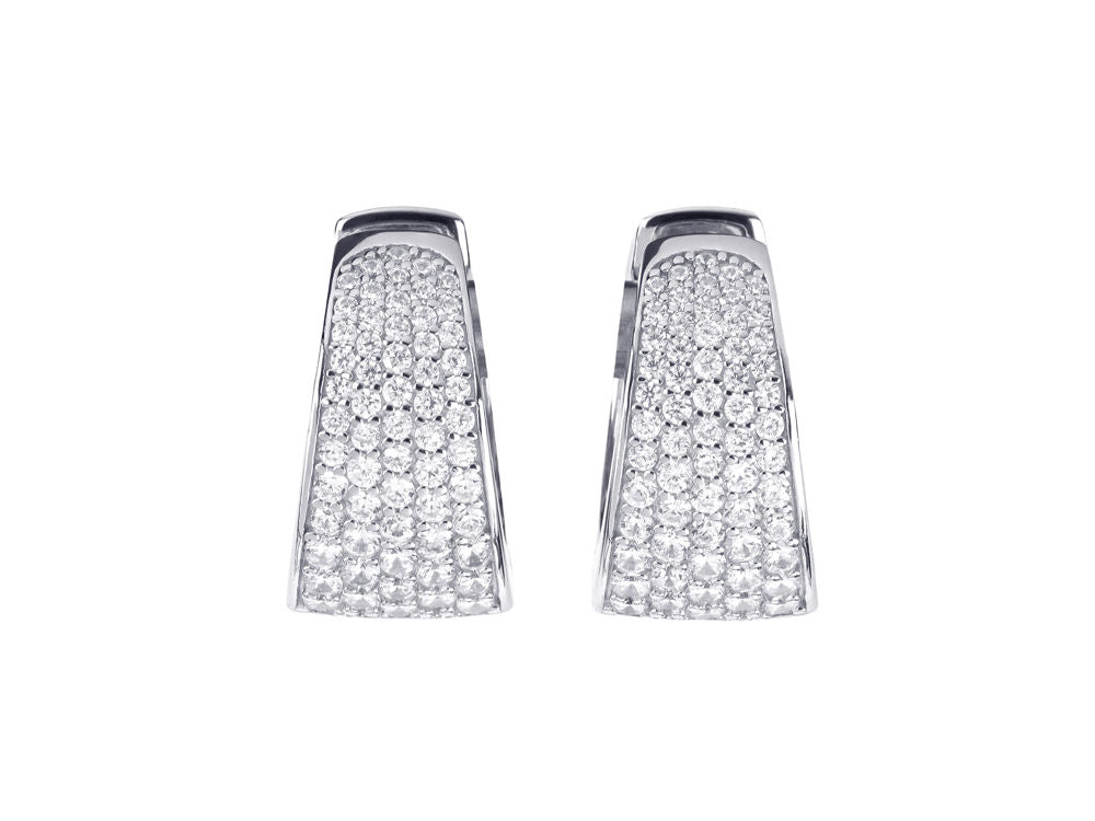 AVE STATEMENT HOOPS - SILBER