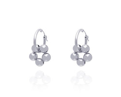 ABSOLUT AZALEA Earring - Classic Hoops -versch. Grössen - Silber