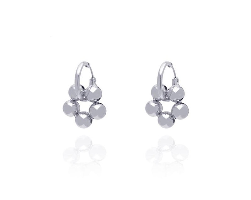 ABSOLUT AZALEA Earring - Mini Hoops - Silber