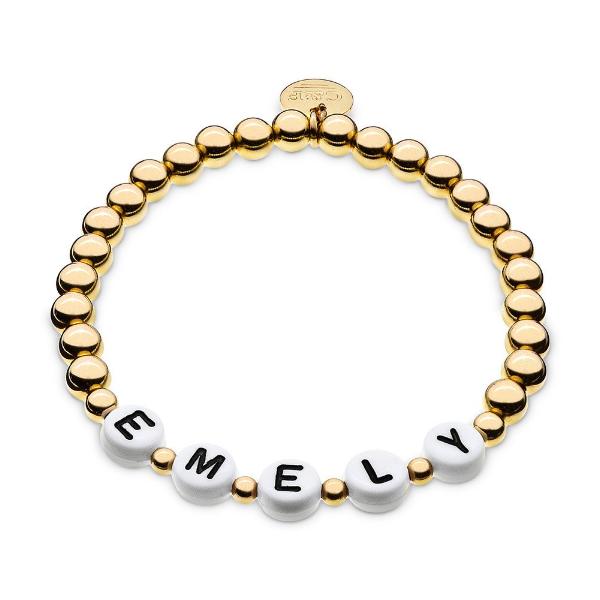 EMELY  - ID Bracelet - Namensarmband -  Gold - CLASSYANDFABULOUS JEWELRY