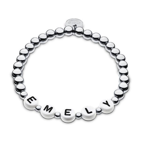 EMELY  - ID Bracelet - Namensarmband -  Silber - CLASSYANDFABULOUS JEWELRY