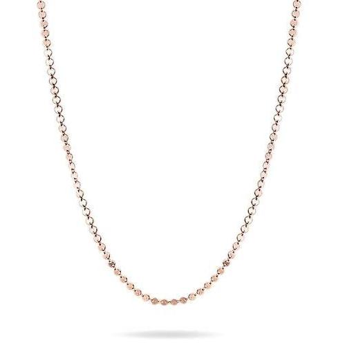 NEVE Necklace  - Pailletten Kette -  Roségold - CLASSYANDFABULOUS JEWELRY