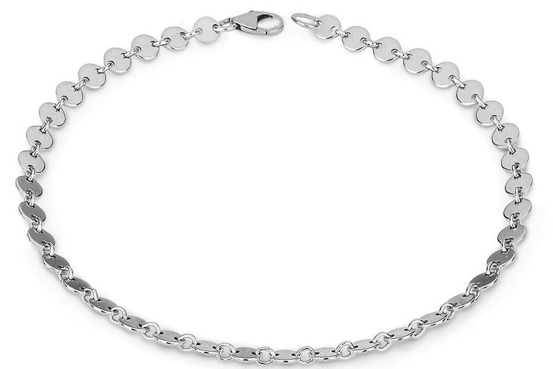 NEVE Choker  - Pailletten Choker -  Silber - CLASSYANDFABULOUS JEWELRY