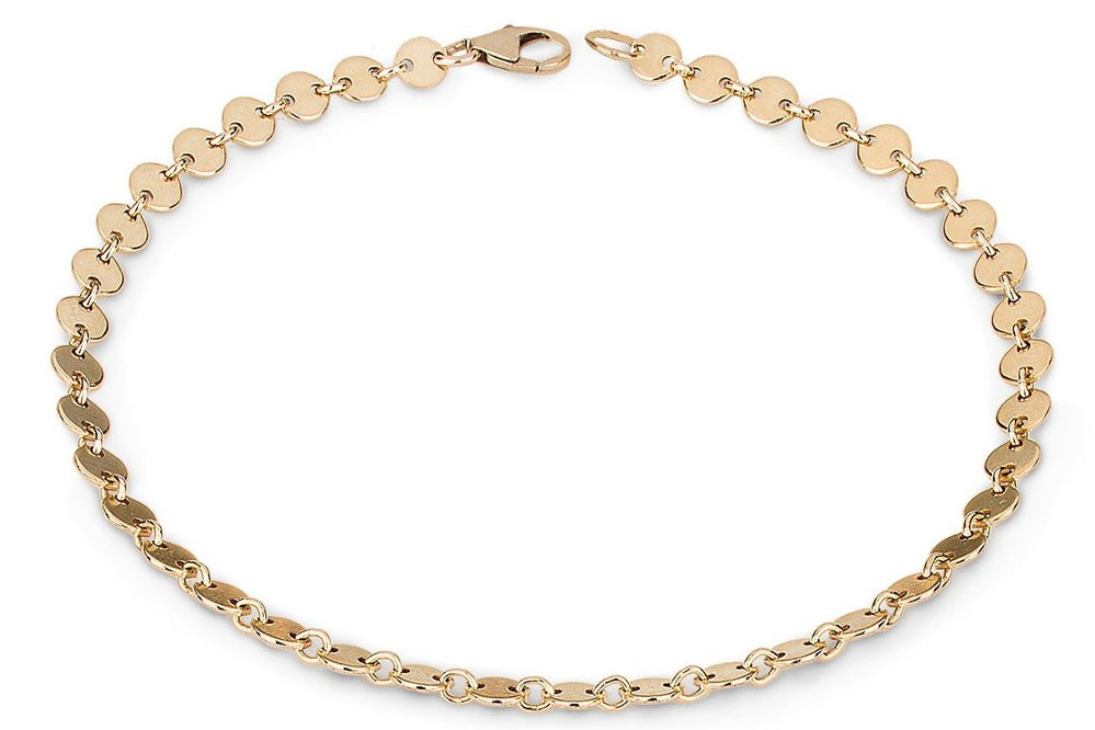 NEVE Choker  - Pailletten Choker -  Gold - CLASSYANDFABULOUS JEWELRY