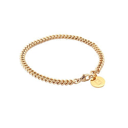 Curb Chain Bracelet  - Gold - CLASSYANDFABULOUS JEWELRY