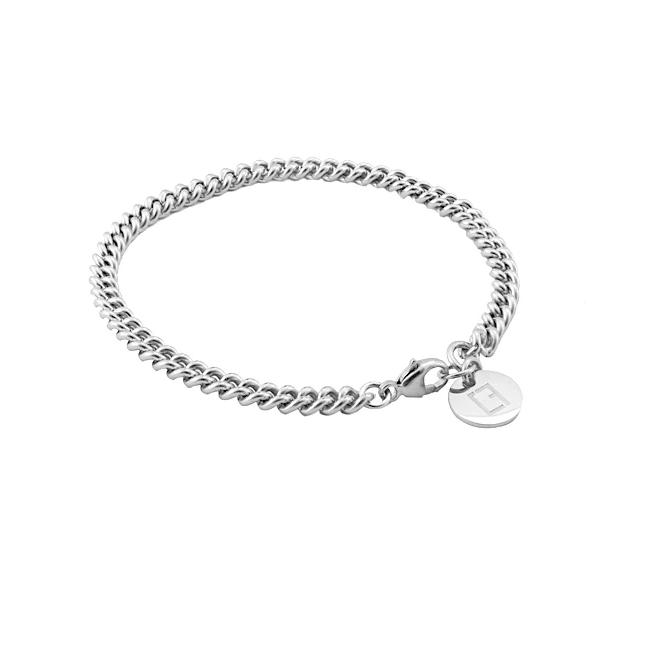 Curb Chain Bracelet  -  Silber - CLASSYANDFABULOUS JEWELRY