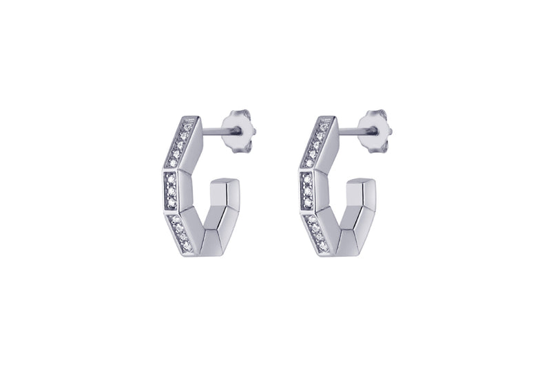 AURELIE Mini Earrings - Silber