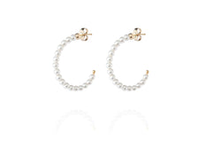 ELIN Pearl Earrings Mini - Ohrring mit Perlen - Gold - CLASSYANDFABULOUS JEWELRY